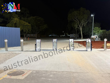 Load image into Gallery viewer, Centurion Shallow and Surface Mounted HVM PAS 68 IWA14-1 and ISO22343-1 Sliding Bollard System