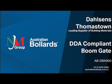 Load and play video in Gallery viewer, Solar Powered Boom Gate - Your Carbon Neutral Solution to Parking Security