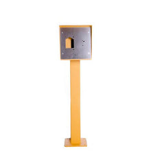 Load image into Gallery viewer, Access Control System - Card Reader Post & Head - Access Control, base plated bollards, forklift pedestrian warehouse safety, gooseneck card readers, surface mount bollards, Warehouse products - Australian Bollards