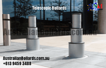Load image into Gallery viewer, Telescopic Bollard - 3 Stage - automatic bollard, telescopic bollards - Australian Bollards
