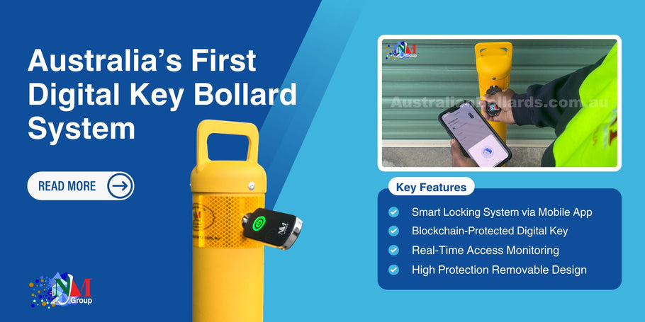 Securing Access with Electronic Key Lockable Bollards
