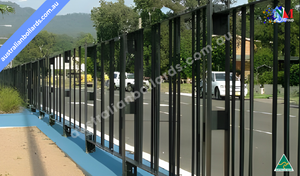 RHINO SECURITY FENCING PEDESTRIAN BARRIER