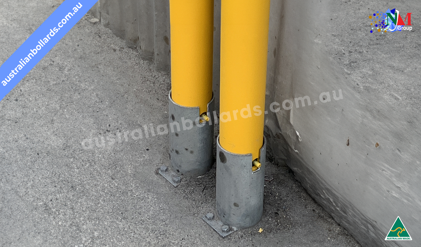 Extra Heavy Duty - PAS68,IWA14-1 and ISO22343-1  Anti-Ram Raid High Impact Energy Absorbing Removable Bollard