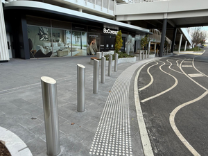 Shallowest Surface Mounted Bollard
