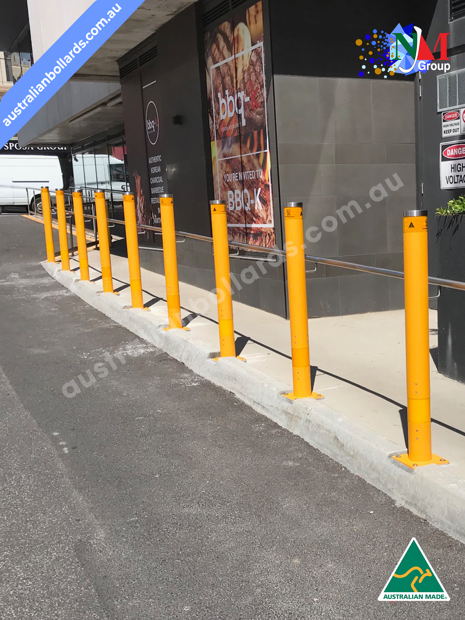 Flexible Impactable Handrails