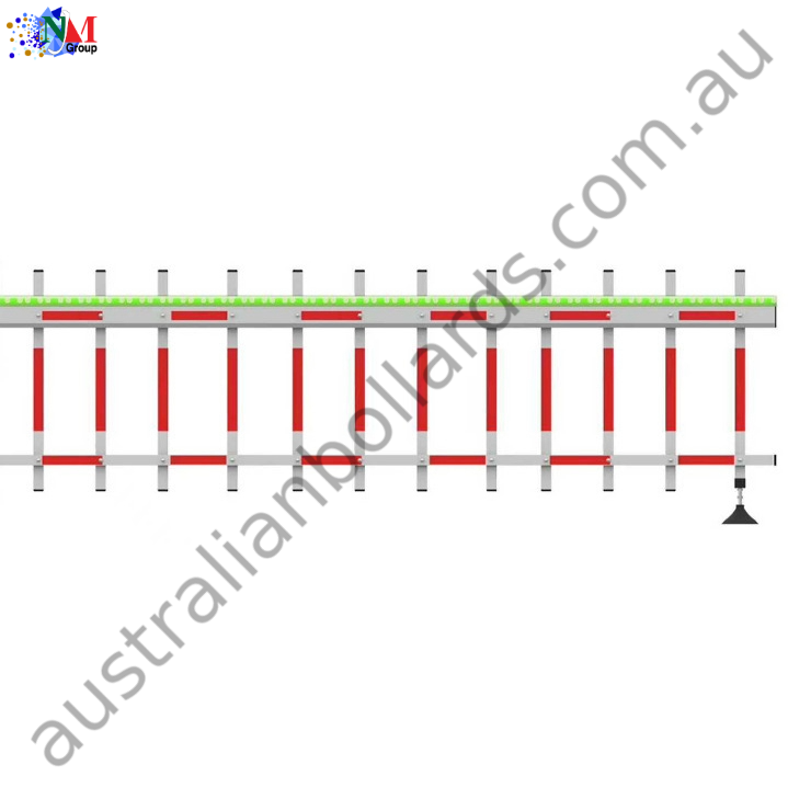 Solar Powered Boom Barrier Gate - Automatic