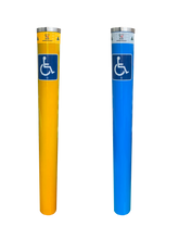 Load image into Gallery viewer, Disabled &amp; Wheel Chair Users Car Park Bollards
