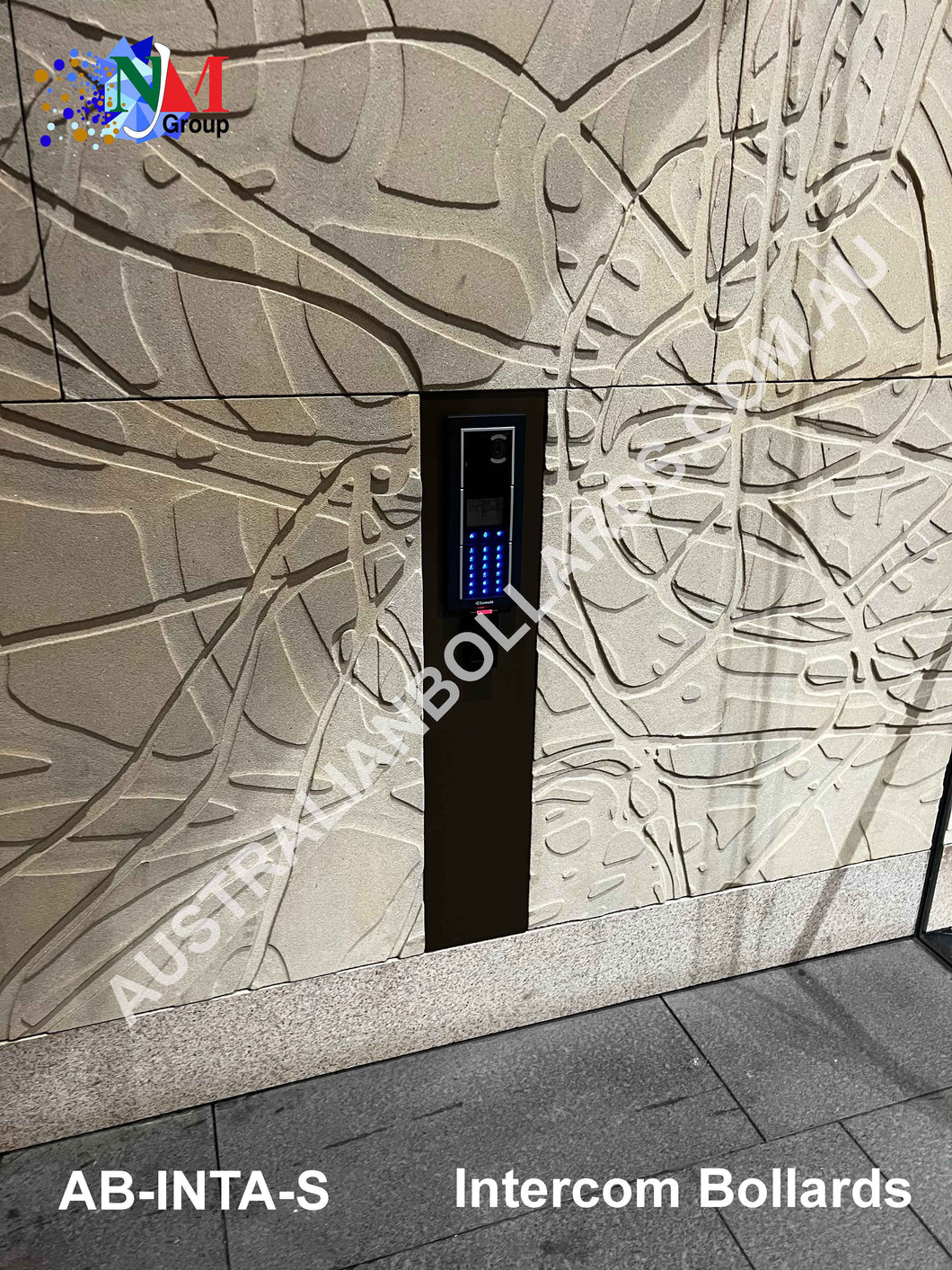 Architecturally Designed Wall-Mounted Intercom Unit
