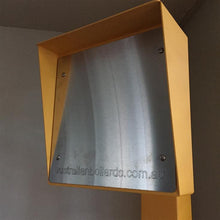 Load image into Gallery viewer, Access Control System - Card Reader Post &amp; Head - Access Control, base plated bollards, forklift pedestrian warehouse safety, gooseneck card readers, surface mount bollards, Warehouse products - Australian Bollards  
