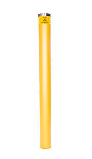 Domestic Gas Meter Bollard - AB-GM100-900Y - bollards, fixed bollards, gas meter bollards, sub-surface mounted bollards - Australian Bollards  
