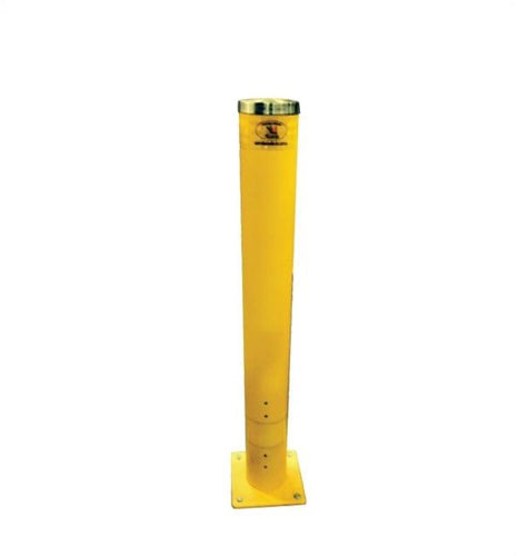Flexible Knock Down Bollards - Shock absorbing, Energy absorbing - base plated bollards, bollards, fixed bollards, flexible bollards, surface mount bollards - Australian Bollards  