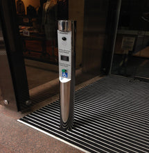 Load image into Gallery viewer, Intercom Bollards - DDA Compliant - bollards, intercom bollards, keypad bollards, stainless steel bollards - Australian Bollards  
