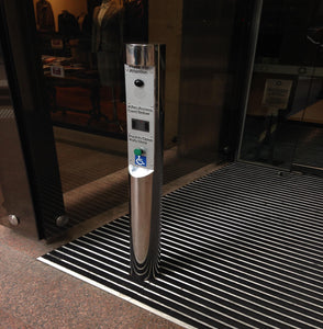 Intercom Bollards - DDA Compliant - bollards, intercom bollards, keypad bollards, stainless steel bollards - Australian Bollards  