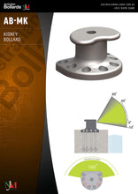 Load image into Gallery viewer, Mooring Bollards - Kidney Shaped Bollard - mooring bollards - Australian Bollards  
