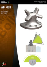 Load image into Gallery viewer, Mooring Bollards - Staghorn Bitt Bollard - mooring bollards - Australian Bollards  

