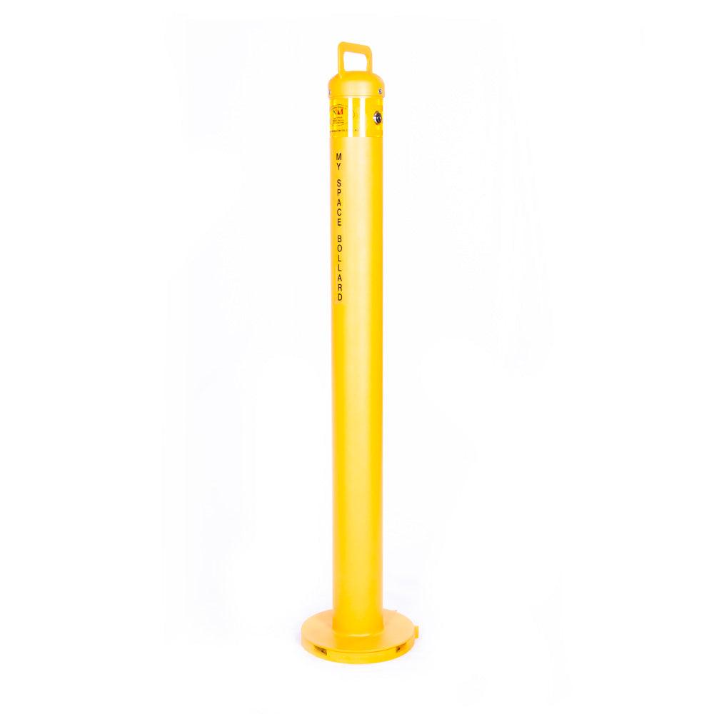 My Space Bollard - base plated bollards, bollards, my space bollard, removable bollards, surface mount bollards - Australian Bollards  