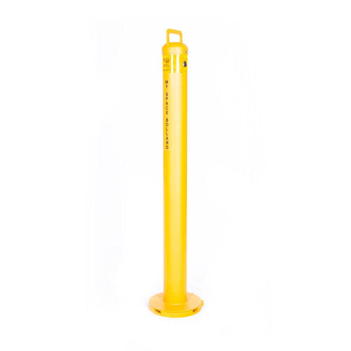 My Space Bollard - Light Weight - base plated bollards, bollards, my space bollard, removable bollards, surface mount bollards - Australian Bollards  