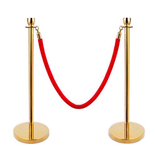 Rope Stanchions - Lanyard Railings - crowd control stanchions - Australian Bollards  
