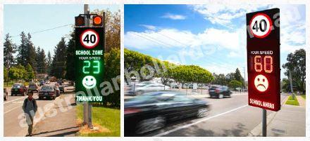 Speed Indicator Device - speed indicator device - Australian Bollards  