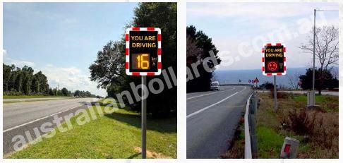 Speed Indicator Device - speed indicator device - Australian Bollards  