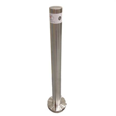 Stainless Steel - Architecturally Designed My Space Bollard - base plated bollards, bollards, removable bollards, surface mount bollards - Australian Bollards  