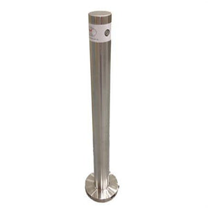 Stainless Steel - Architecturally Designed My Space Bollard - base plated bollards, bollards, removable bollards, surface mount bollards - Australian Bollards  