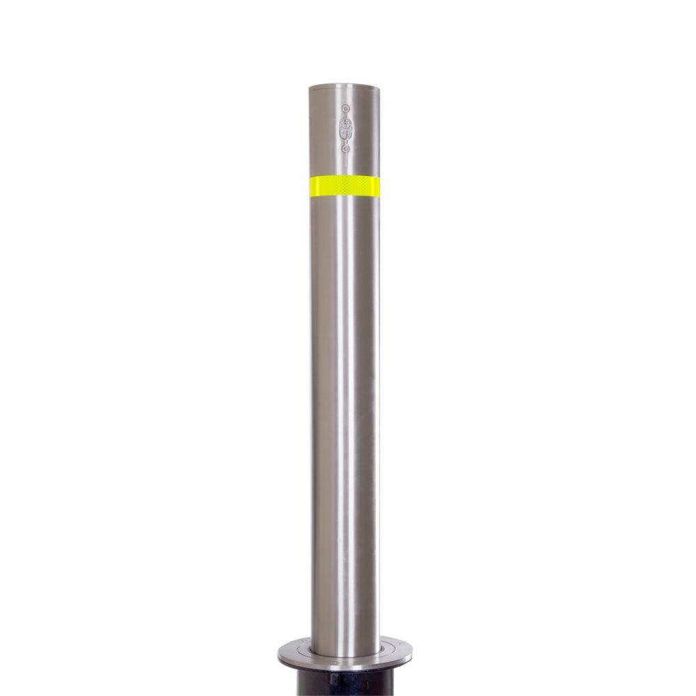 Stainless Steel Bollard - Anti-Ram Raid Access Control Retractable Lockable - anti ram raid roller door lock down kits, bollards, fixed bollards, stainless steel bollards, sub-surface mounted bollards - Australian Bollards  