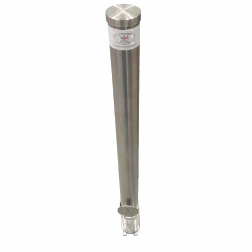 Stainless Steel Bollard - Architectural Designed Removable Lockable - anti ram raid roller door lock down kits, bollards, lockable bollards, removable bollards, stainless steel bollards, sub-surface mounted bollards - Australian Bollards  