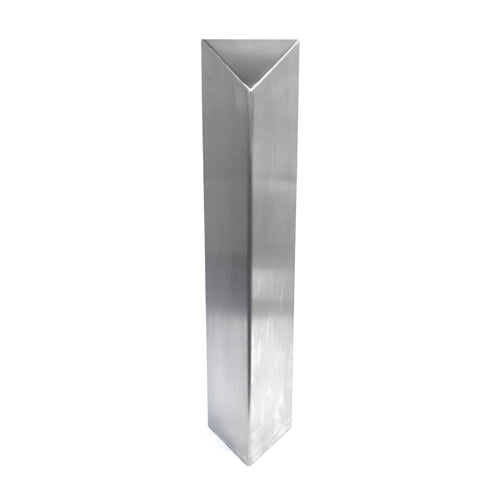 Stainless Steel - Designer Edge Bollard - bollards, designer bollards, stainless steel bollards - Australian Bollards  